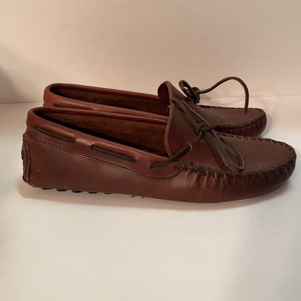 Minnetonka Leather Driving Moccasins size 8